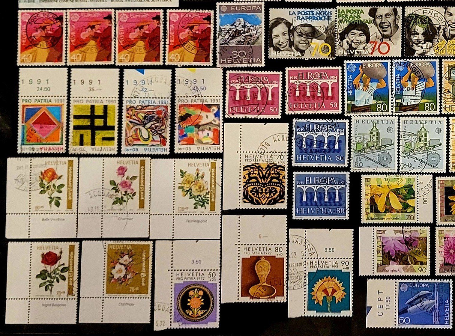 Tutti i francobolli: CH, Lot Briefmarken, gestempelt – Usato da Castione venduto da Rx-stamps 3
