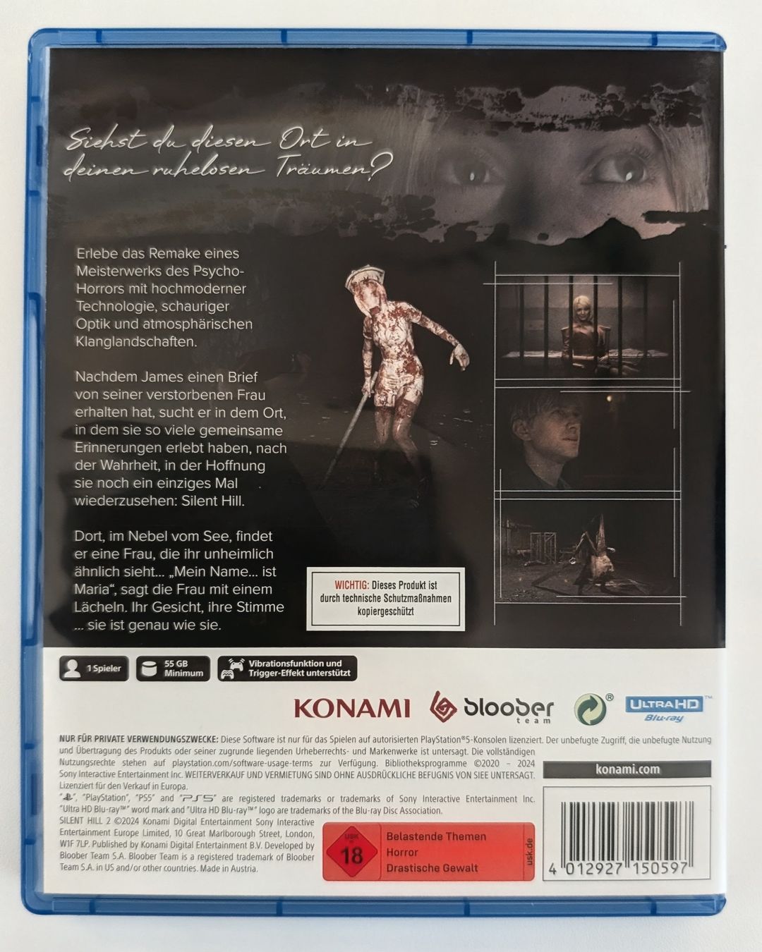 Giochi: Silent Hill 2 Remake (PS5) – Nuovo (secondo la descrizione) da Obernau venduto da MABU9 1
