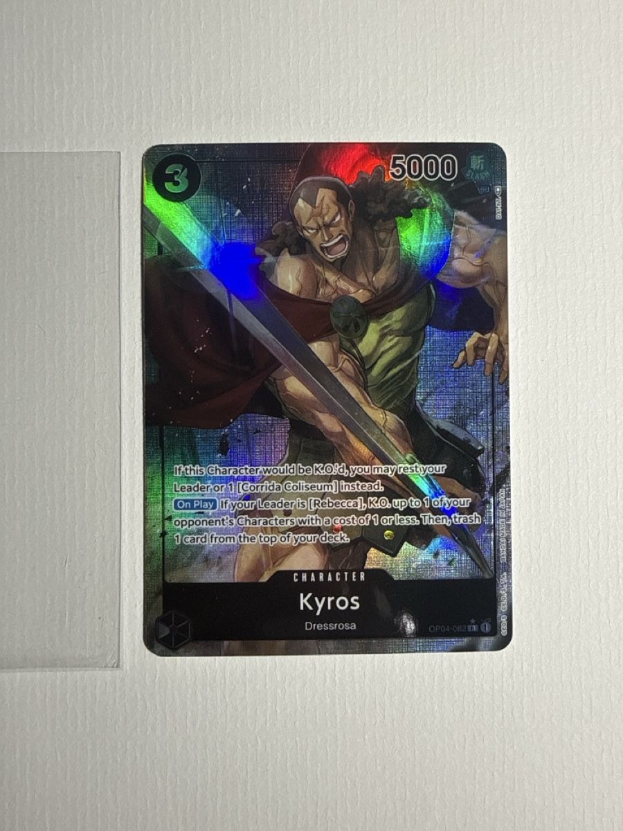 Bandai Carte collezionabili: OP04-082 Kyros – Nuovo (secondo la descrizione) da Dübendorf venduto da godpack