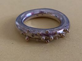 Silberring kleiner Morgenstern 56