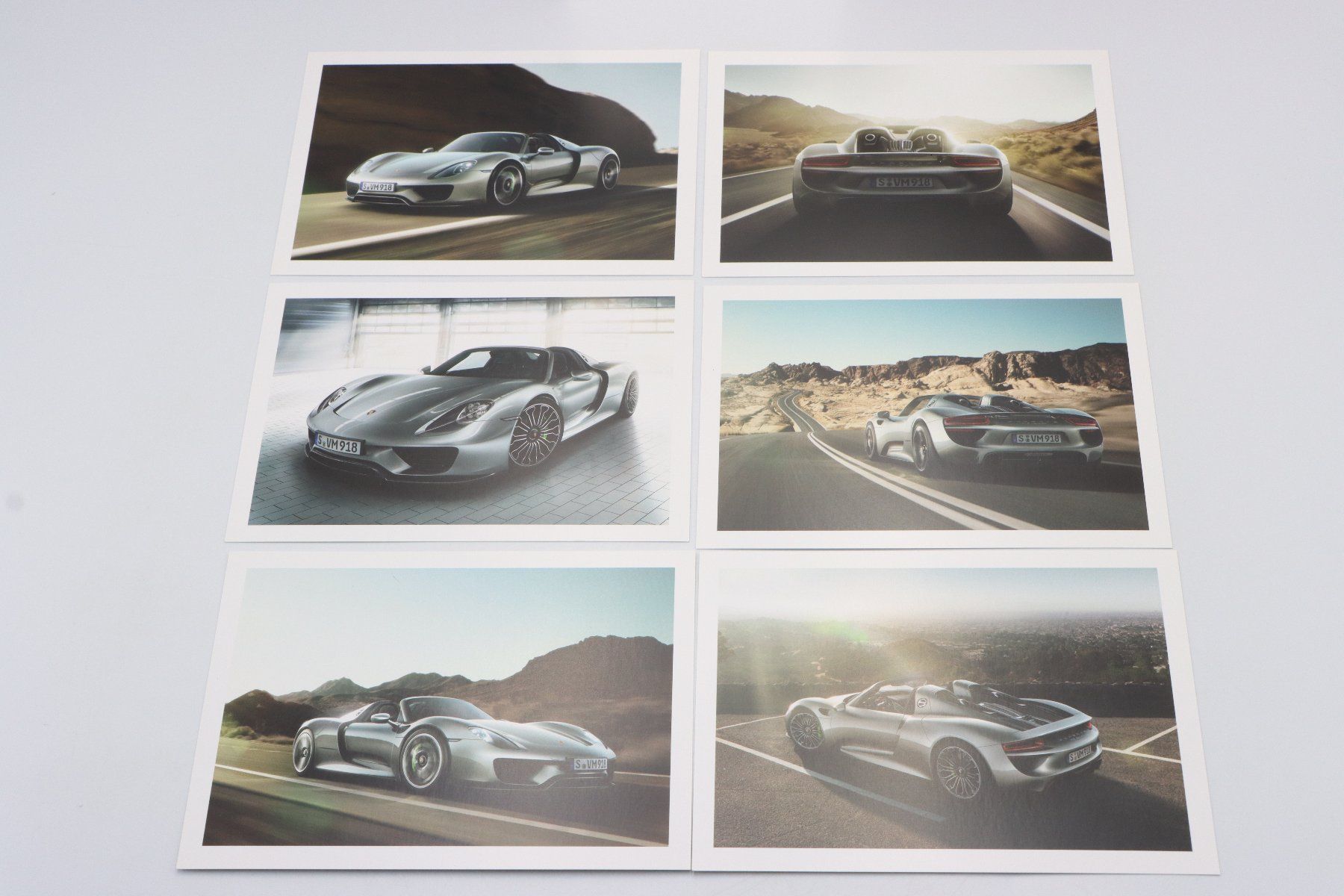 Porsche Documenti: Porsche 918 Spyder 2012 Postkarten / Prospektkarten – Usato da Bühl b.Aarberg venduto da Collectorpassions 4