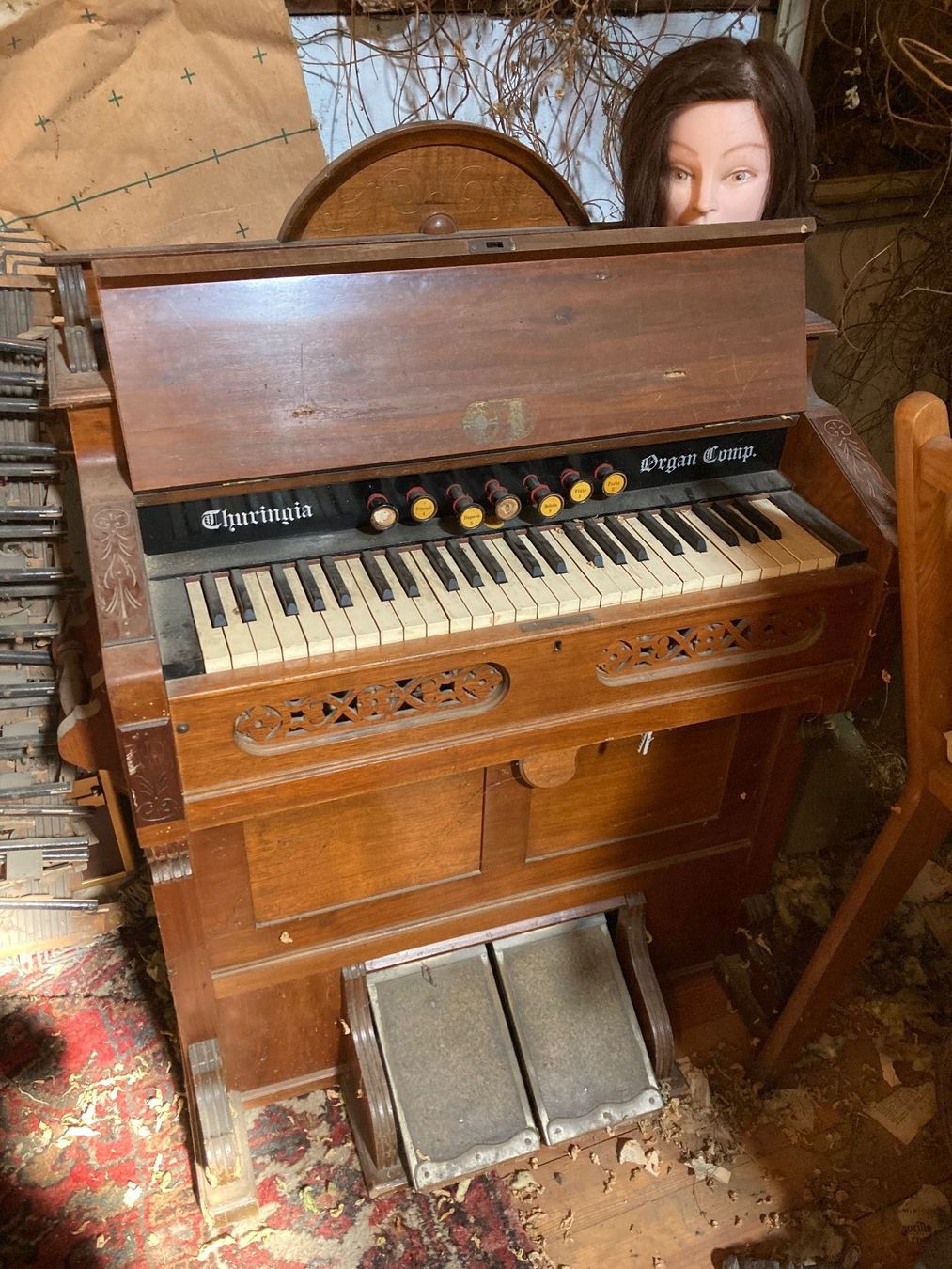 Musikinstrumente: Harmonium ancien Orgue antik Organ – Gebraucht aus St-Cierges von LeRegain