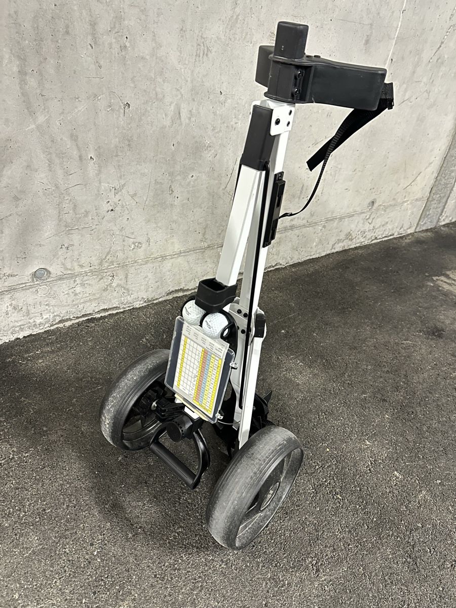 Big Max Trolleys: Golf Trolley weiss 2-Rad klappbar – Gebraucht aus Chur von car_szj5 6