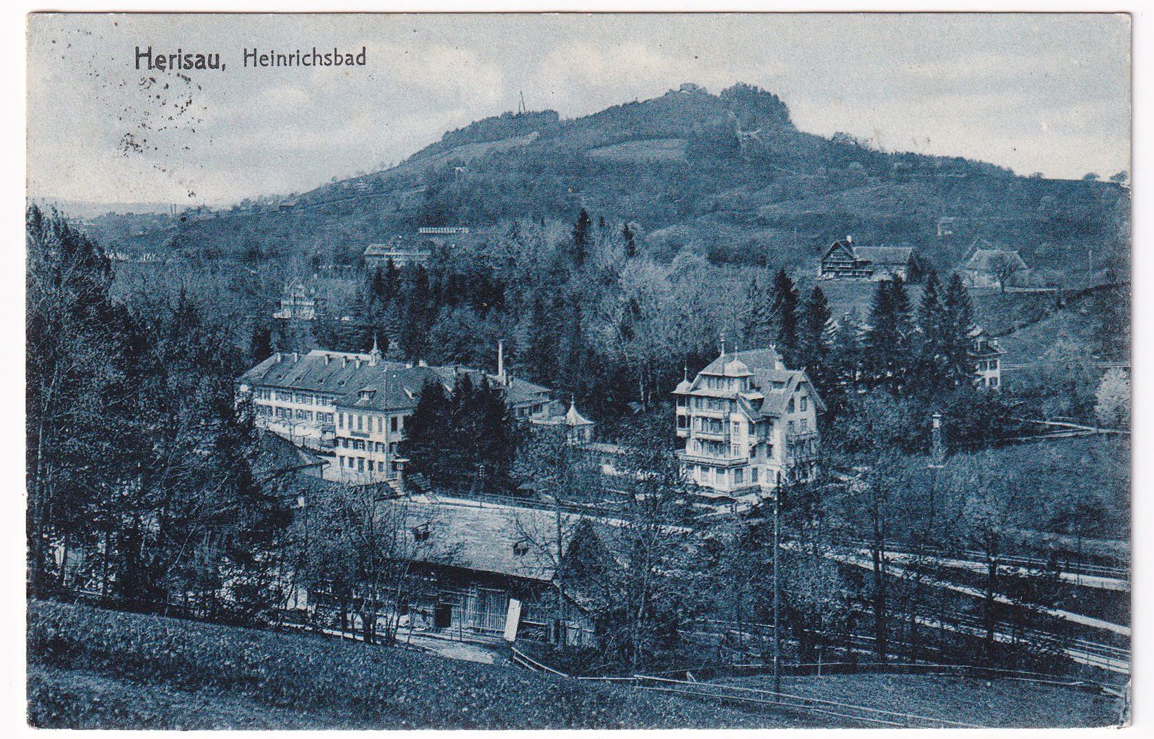 Cartoline postali: Herisau Heinrichsbad 1912 – Usato da Cormoret venduto da Pascalll2001