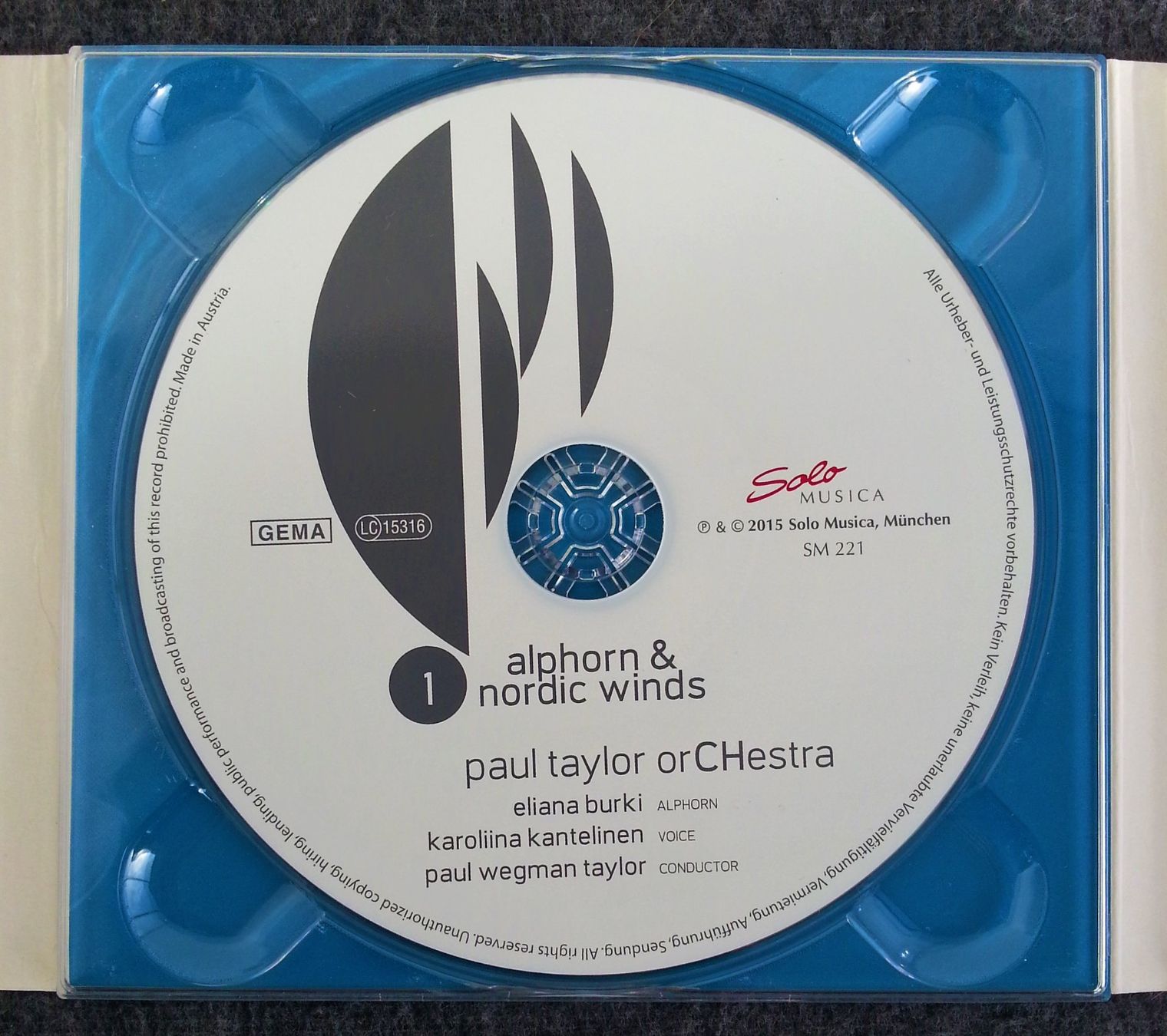 CD: Doppel - CD paul taylor orCHestra - Jazz – Usato da Oberriet SG venduto da Atir47 3
