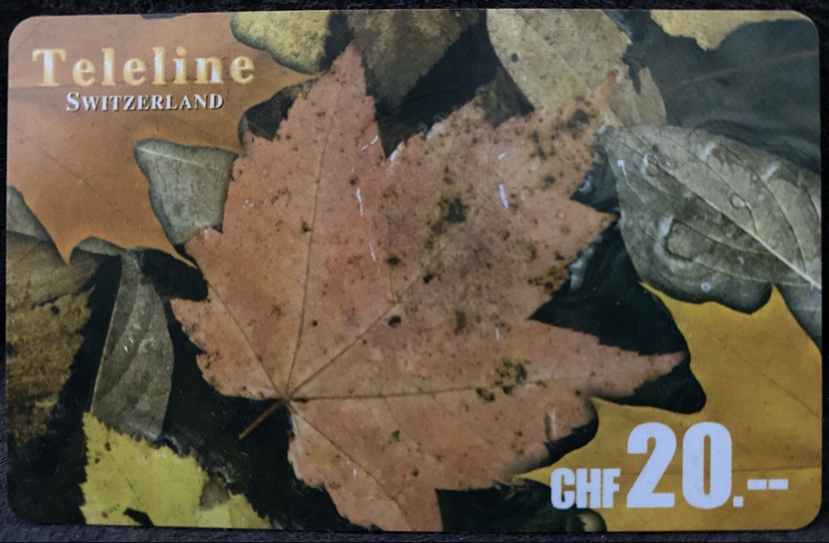 Schede telefoniche: Teleline – Usato da Lausanne venduto da babacard10