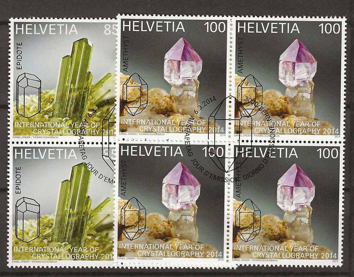 Tutti i francobolli: B1499 - Cristallographie B4 1er jour – Usato da Trélex venduto da Phil_Albert