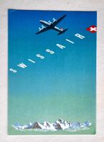 SWISSAIR - 50 Years North Atlantic -   HB-ILA - Werbekarte