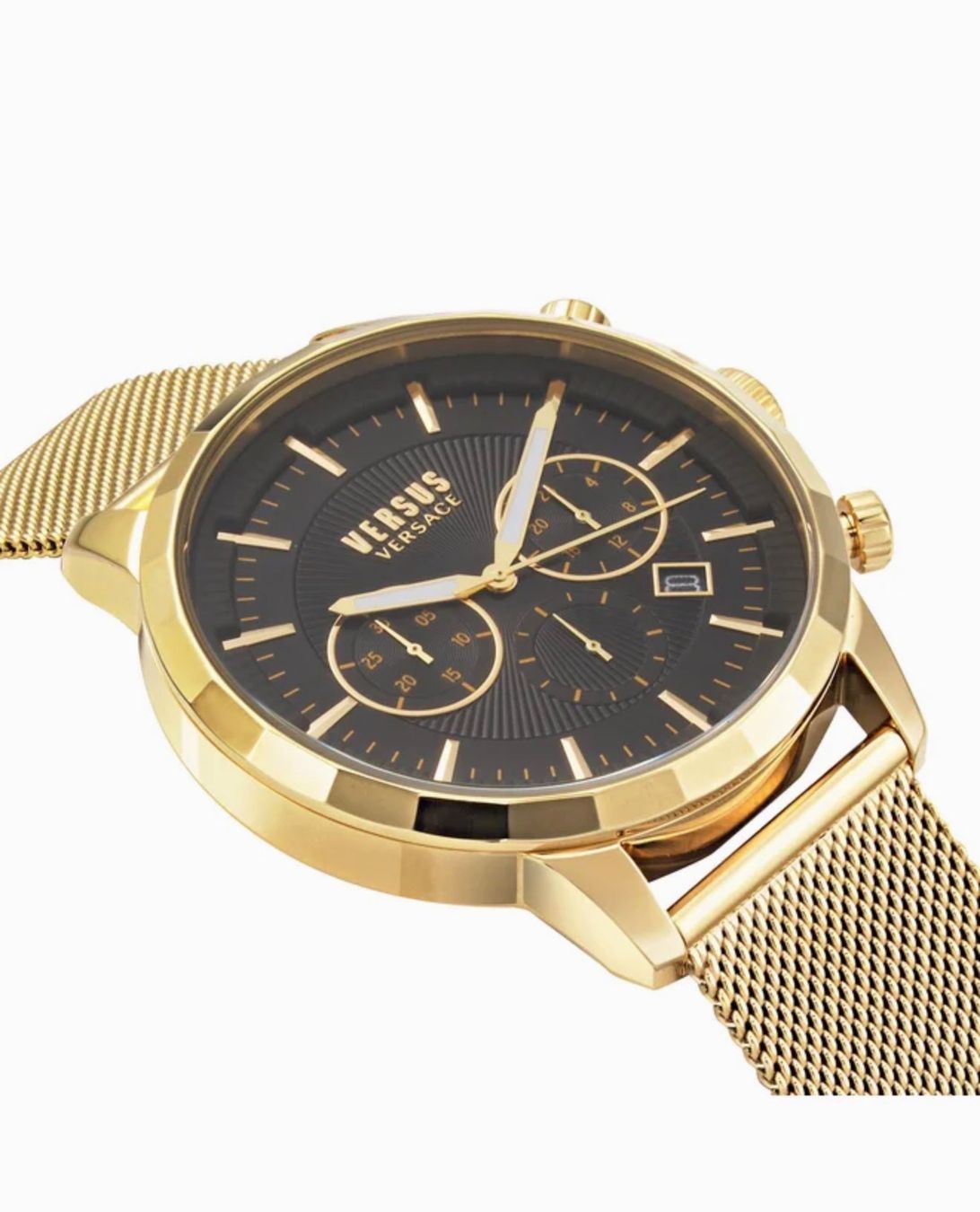 Versace Orologi: Versace Versus Uhr Eugene VSPEV0619 Goldfarben – Nuovo e nell'imballaggio originale da Oberaach venduto da Dandy2021 2