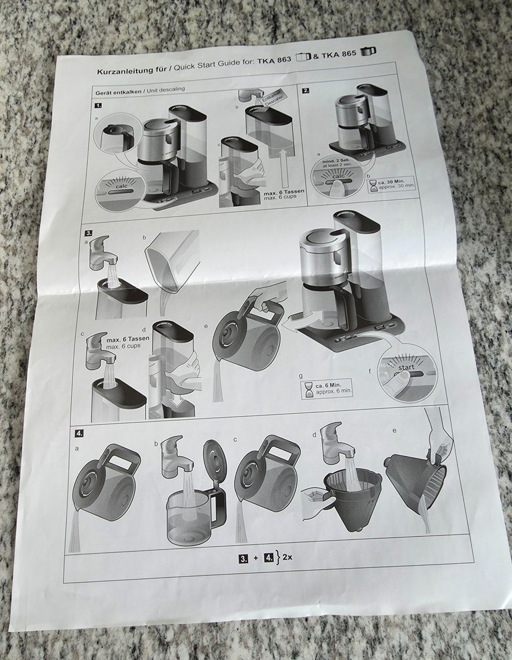 Bosch Macchine per caffè & Macchine per espresso: Bosch Filterkaffeemaschine 10 Tassen TKA 863 Timerfunktion – Usato da Zürich venduto da IrisA0102 7