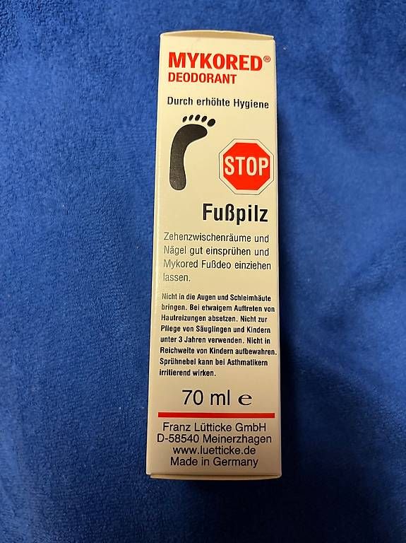 Pedicure: Fusspilz STOP Spay – Nuovo e nell'imballaggio originale da Nottwil venduto da Frontal