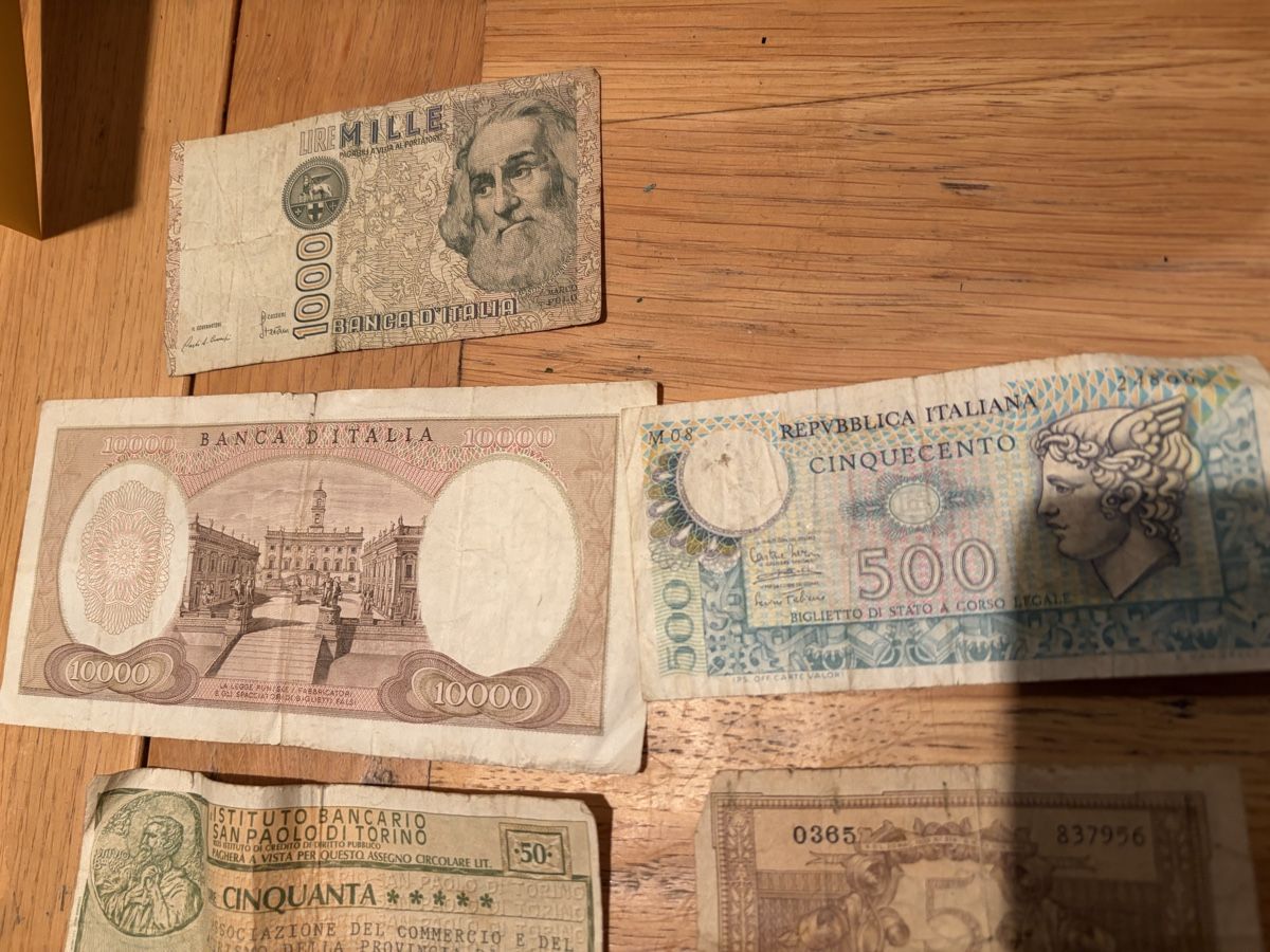 Banconote: billets de banque italiens anciens – Usato da Echallens venduto da JAR69 1