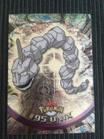 Pokemon Onix Holo Topps Chrome Series 2 vintage 2000