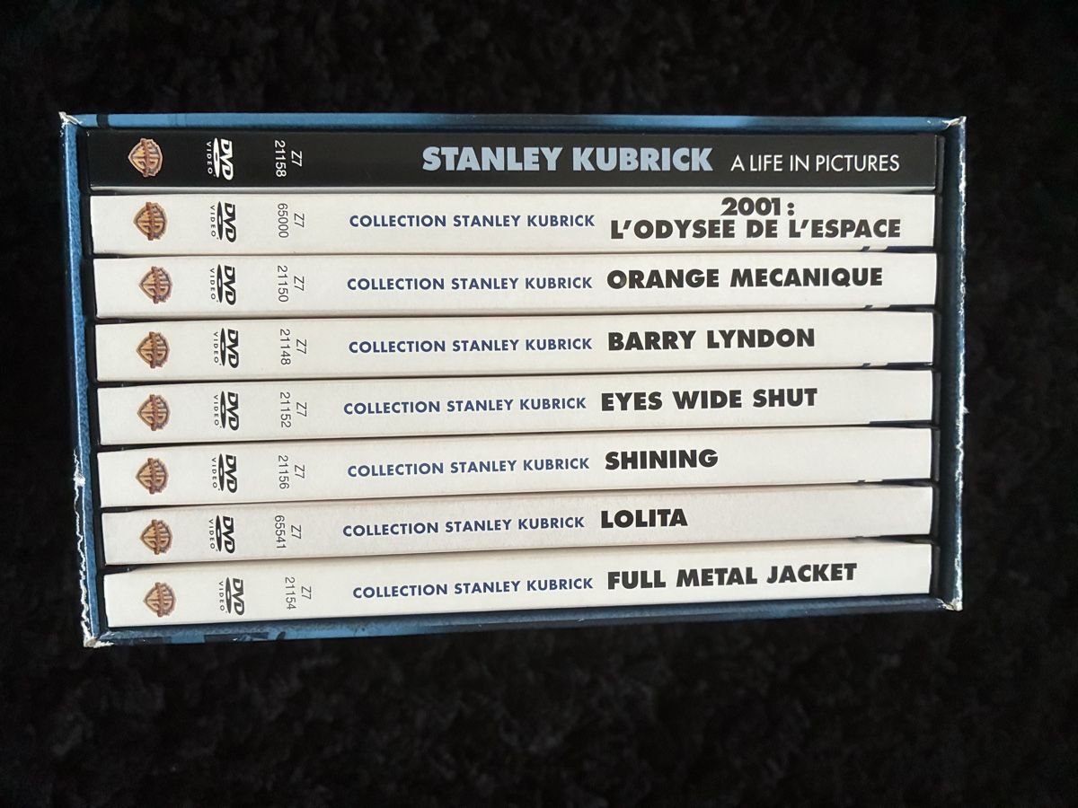 Tutti i DVDs: DVD Coffret Stanley Kubrick Collection – Usato da Neyruz FR venduto da Shcc17 2
