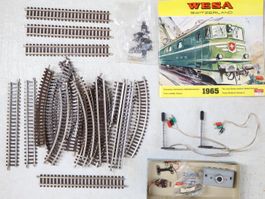 WESA Schienen + Licht Signale + Zubehör - Modellbahn