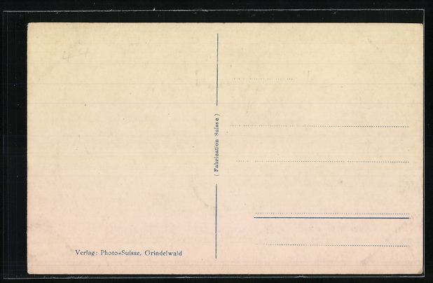 Cartes postales: AK Grindelwald, Hotel Schweizerhof – D'occasion à Berlin par bartko-reher 1
