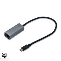 USB-C Gigabit Ethernet Adapter mit integriertem Kabel