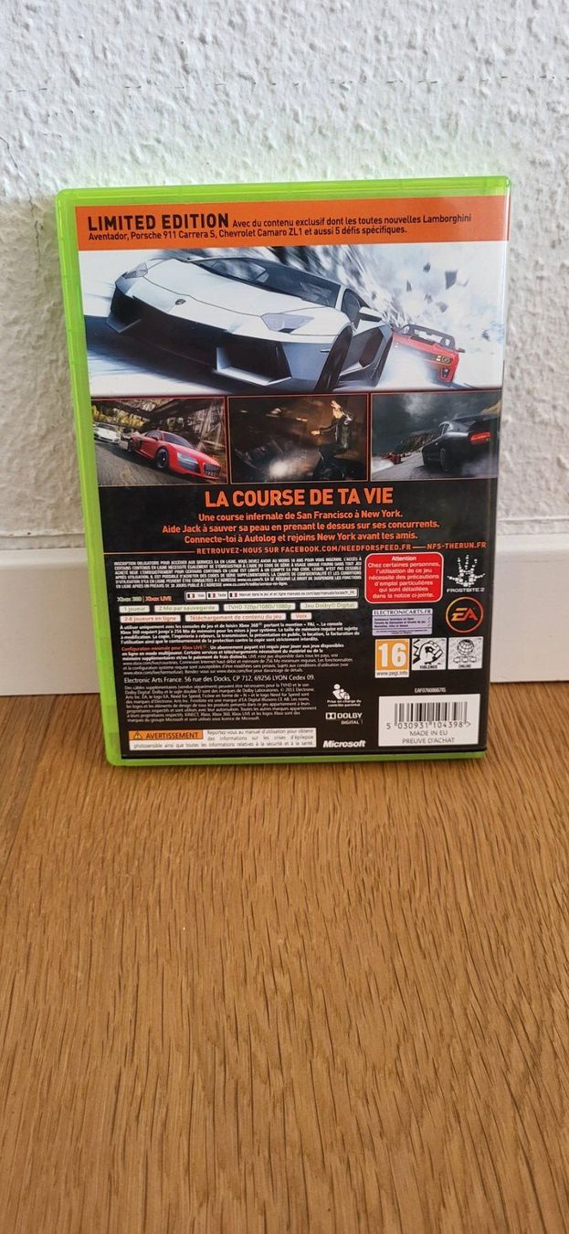 Microsoft Giochi: Xbox 360 - Need for Speed The Run – Usato da Münsingen venduto da DigitaleSpielecke 1