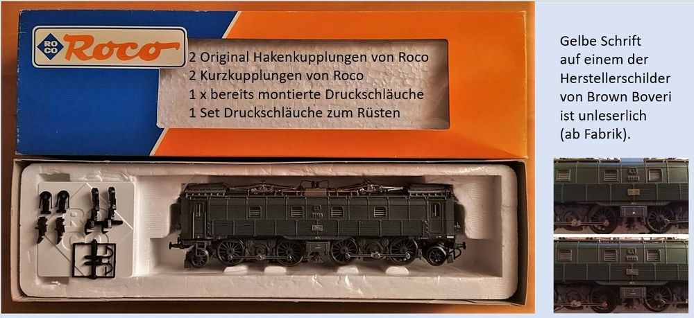 SBB Lok BE 4/6 12323, HO Wechselstrom, analog Kaufen auf Ricardo