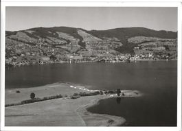 Photoglob-Wehrli, Fliegeraufnahme Unterägeri, Campingplatz