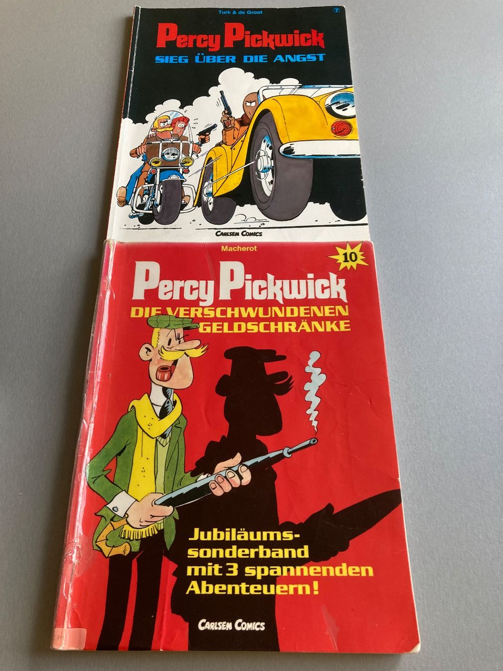 Comics: 9 Comics Percy Pickwick – Gebraucht aus Wald ZH von Liedermacher 3
