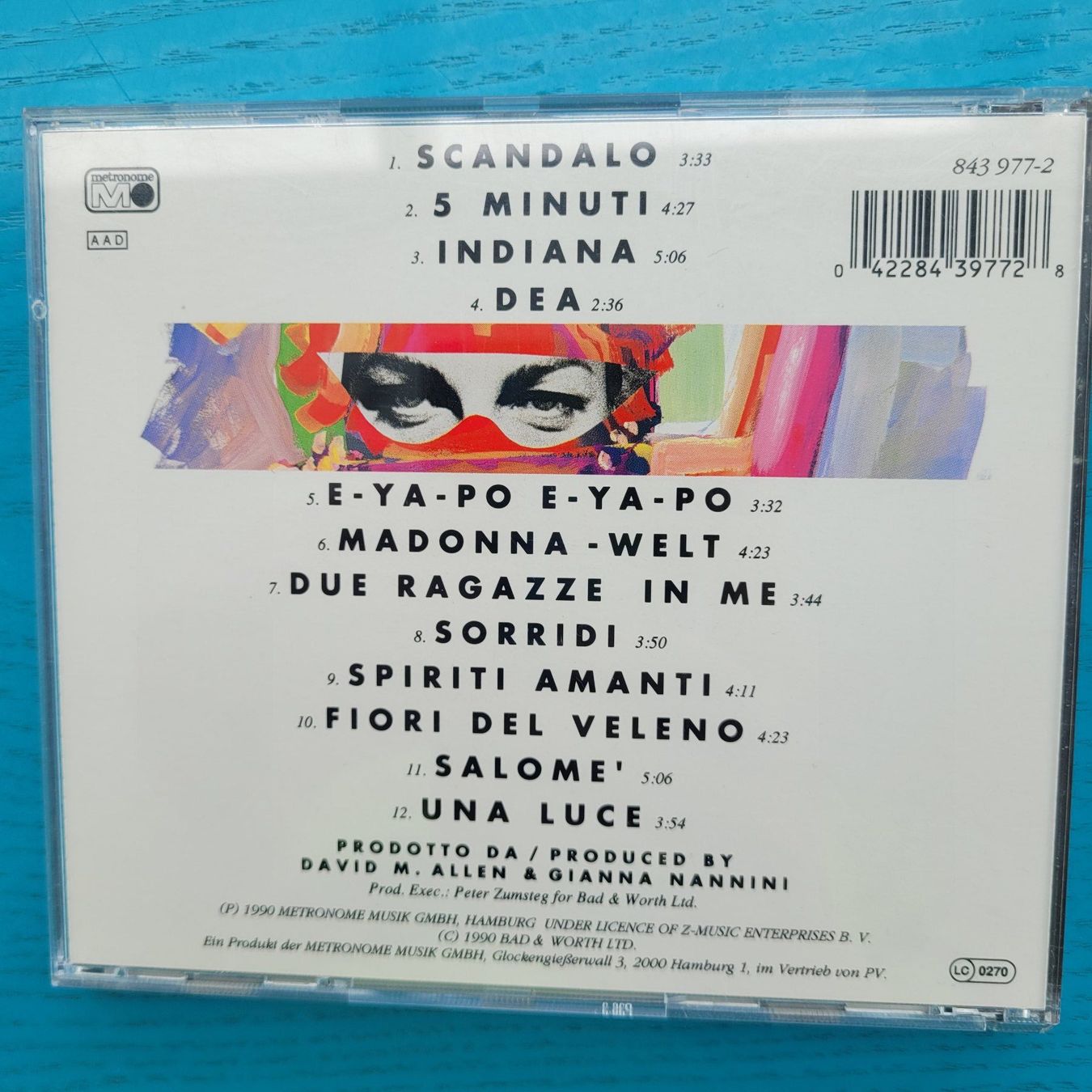 CD: Gianna Nannini- Scandalo – Usato da SCHÜBELBACH venduto da CoKaHa 1