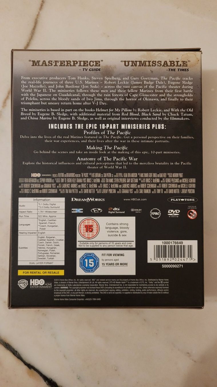Alle DVDs: DVD Serie The Pacific (EN) – Gebraucht aus Zürich von lexi_alex 3
