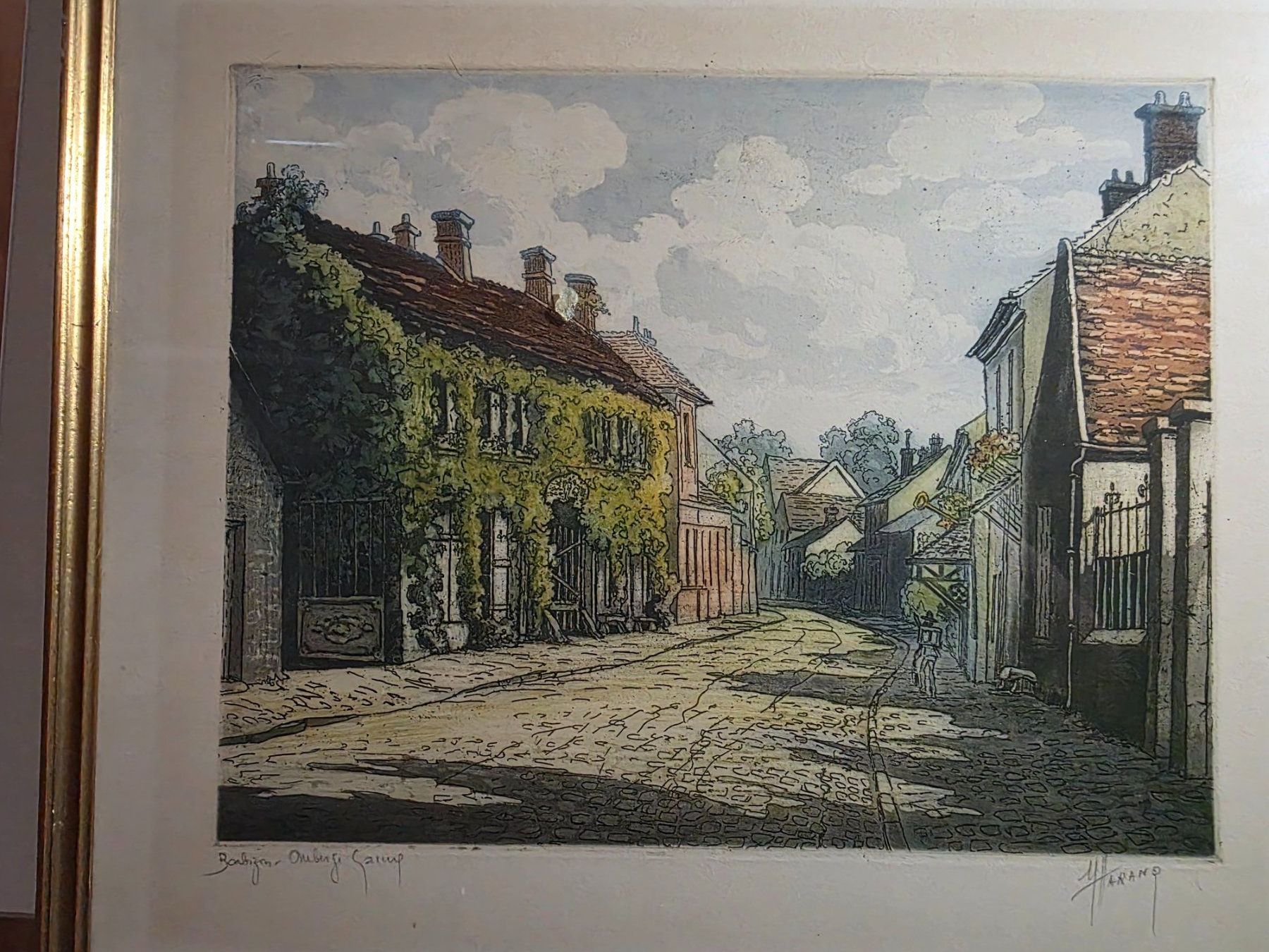 Tableaux: antikes Bild signiert - Marcel Harang – D'occasion à Walterswil BE par Lonitti 4