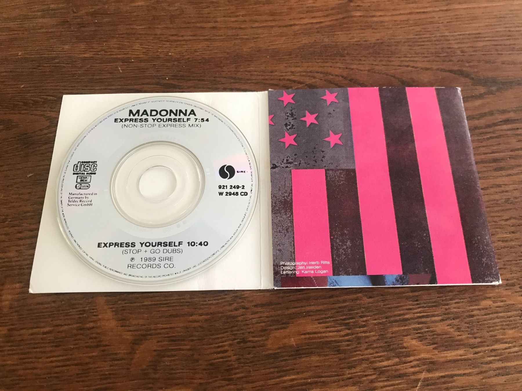 CD: MADONNA - Express Yourself - Mini Single CD – Usato da Buchs AG venduto da Archie 1