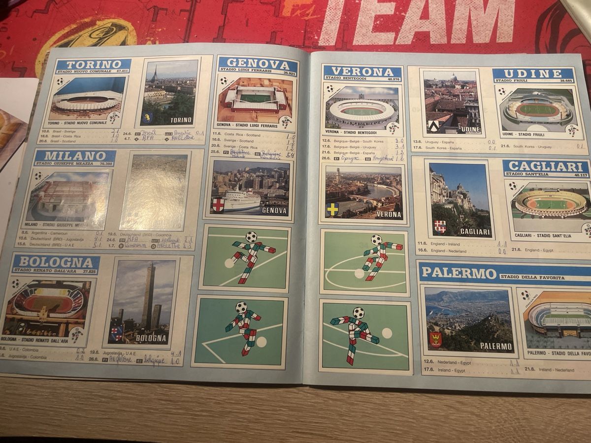 Panini Sammelbilder & Trading cards: Panini Italia 90 – Gebraucht aus St-Pierre-Clages von Mmanu75 3