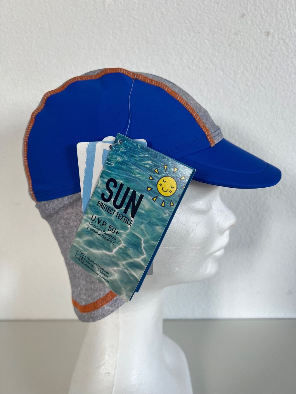 Migros Berretti & Sciarpe: UV 50+ Sonnenhut 80-92 – Nuovo e nell'imballaggio originale da Lengnau BE venduto da Rubin27 3