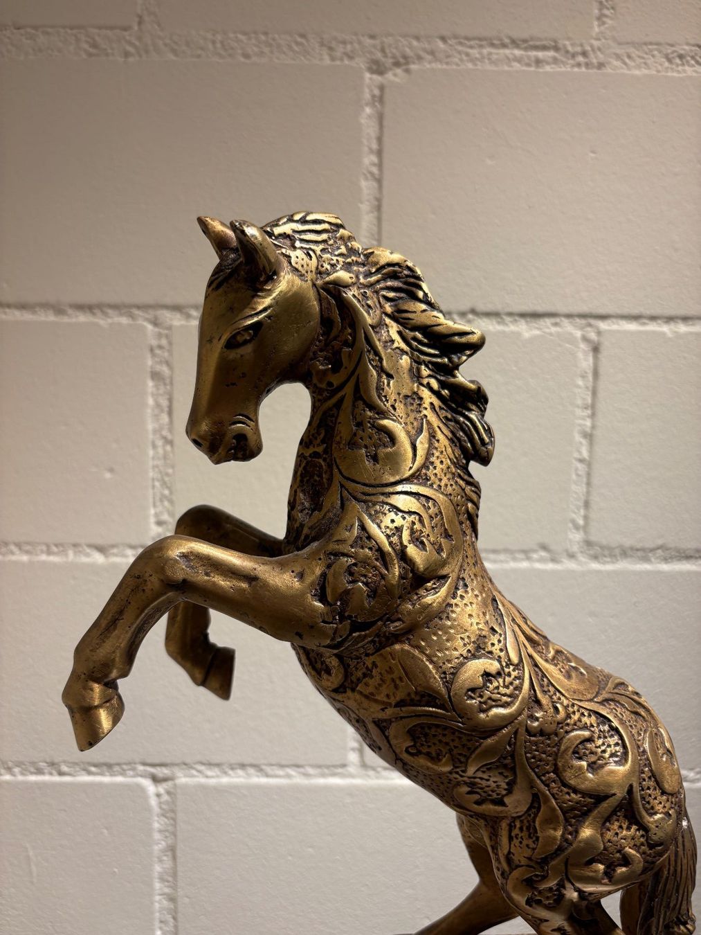 Skulpturen & Statuen: Pferd Messing 39 cm / Rarität Sammlerstück – Gebraucht aus Lenggenwil von Unique_ 2
