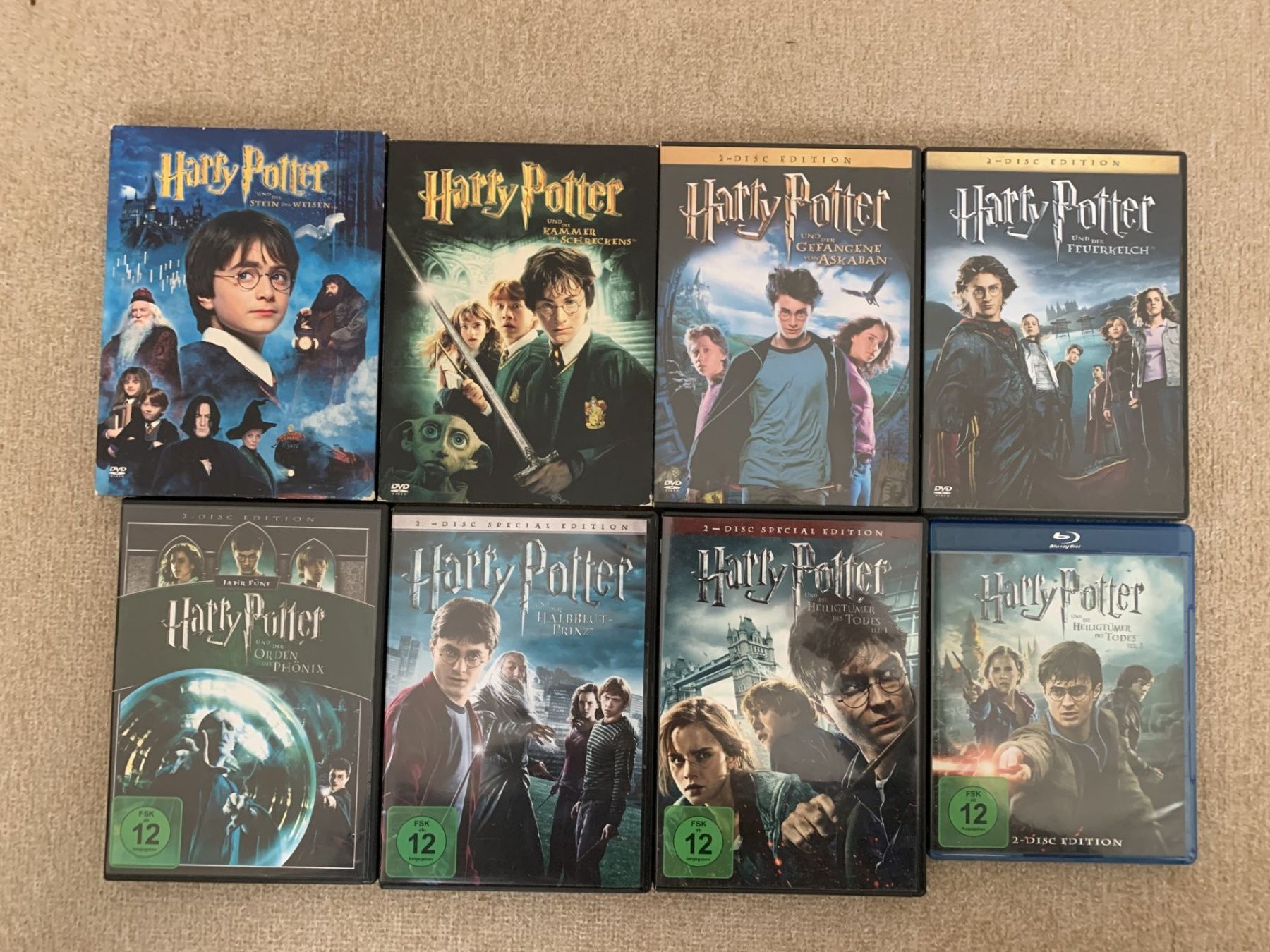 Tutti i DVDs: Harry Potter  alle Teile – Usato da Volketswil venduto da Nala11111