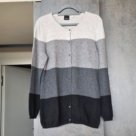 🐸 SIXTH SENSE CARDIGAN MIT KASCHMIR L GRAU