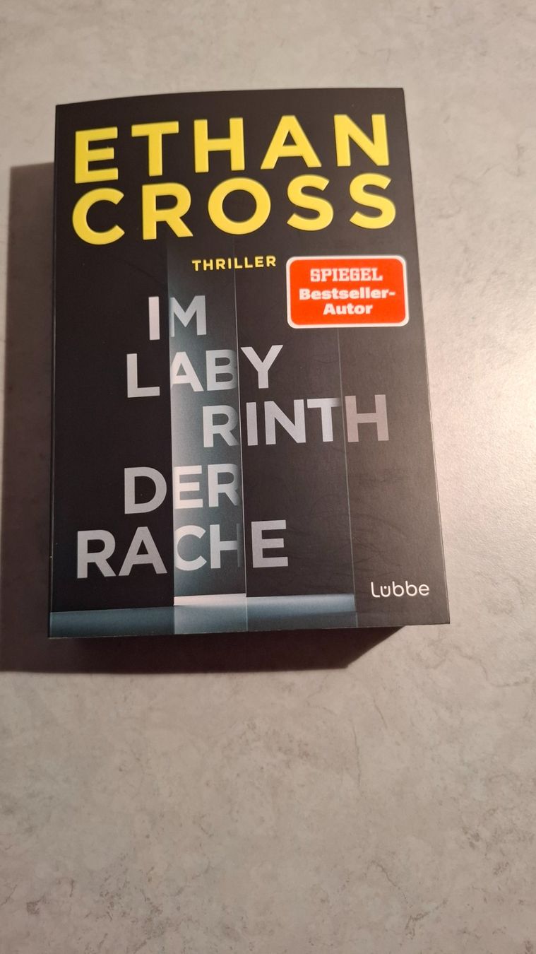 Libri: *Im Labyrinth der Rache* Ethan Cross / Tb – Usato da Brütten venduto da Sigimi