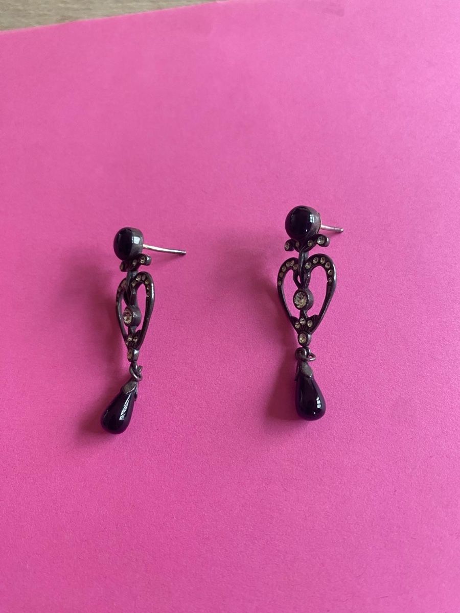 Orecchini pendenti & Orecchini a lobo: Ohrringe haengend herzfoermig 4 cm – Usato da St. Margrethen SG venduto da ing_p6fy 1