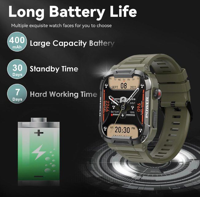 Smartwatch: Outdoor Smartwatch – Nuovo e nell'imballaggio originale da Châtelaine venduto da topshop.switzerland 5