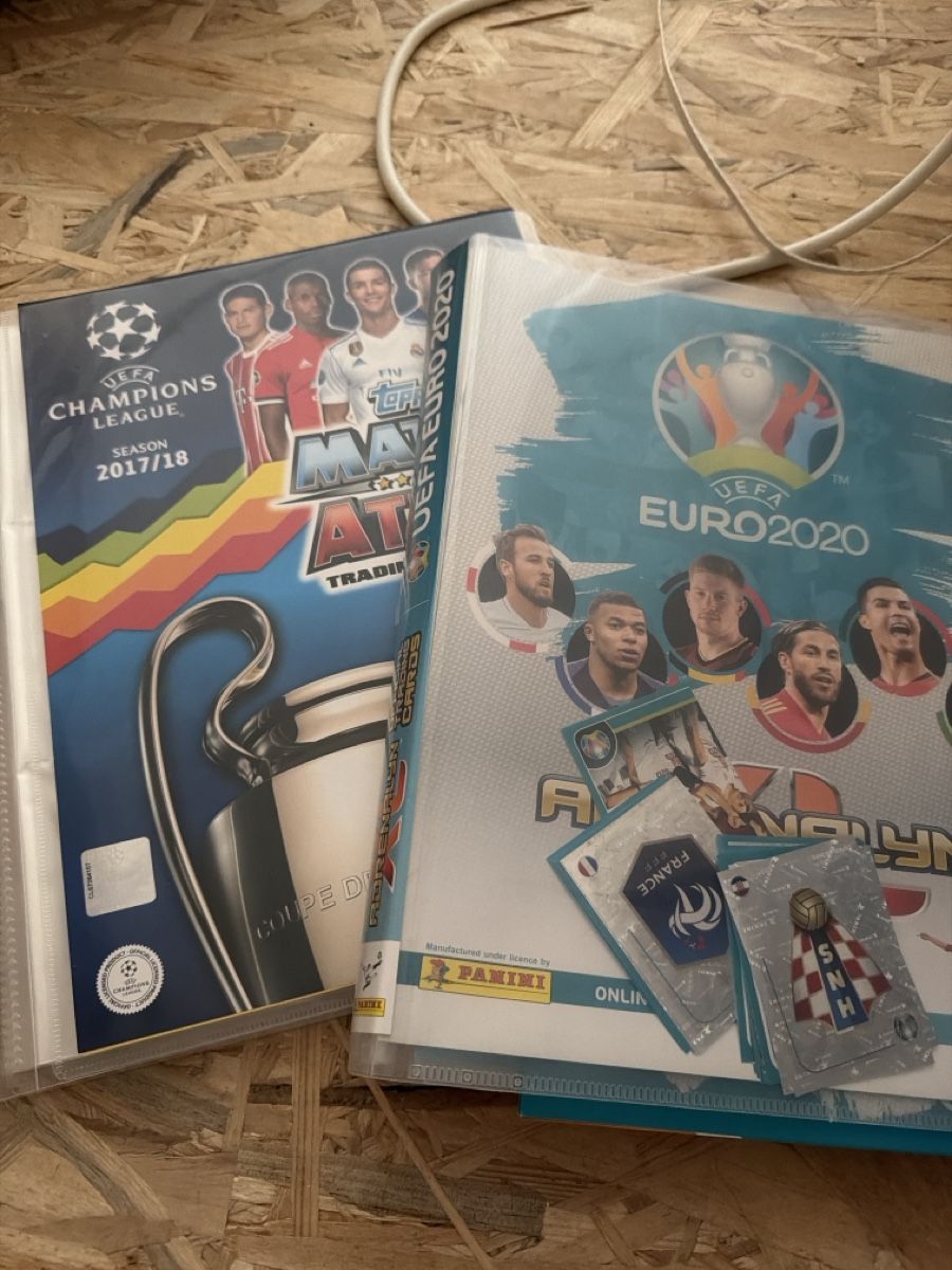 Panini Album: 2 Fussballkarten Sammelalben – Nuovo (secondo la descrizione) da Kriessern venduto da Do276