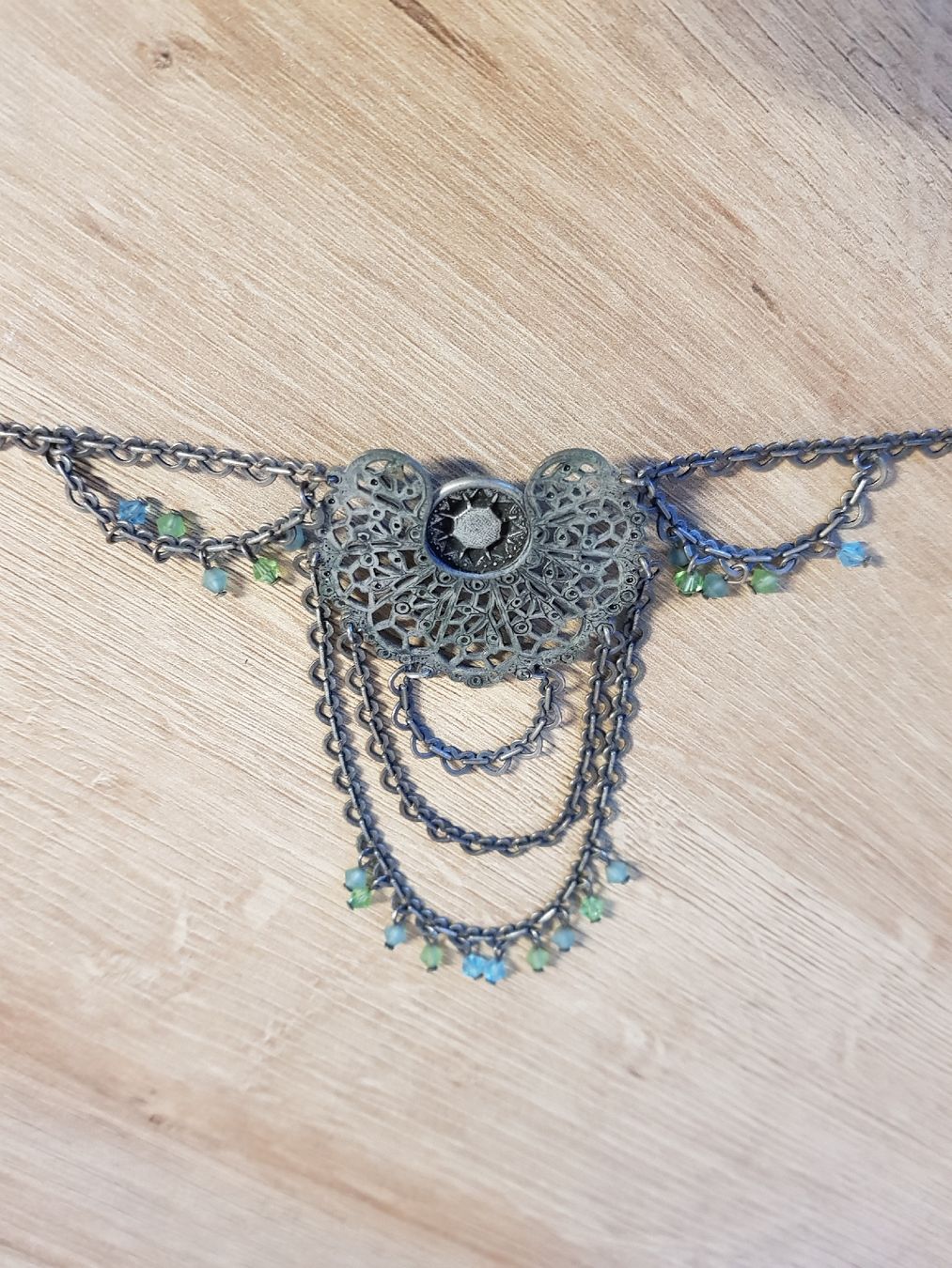 Catenine: Collier vintage Jacqueline SINGH Paris – Usato da Veyrier venduto da sosozizou 4