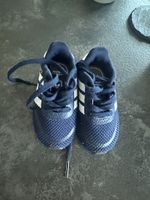 Adidas Baby Schuhe, Grösse 20,Marineblau mit Streifen