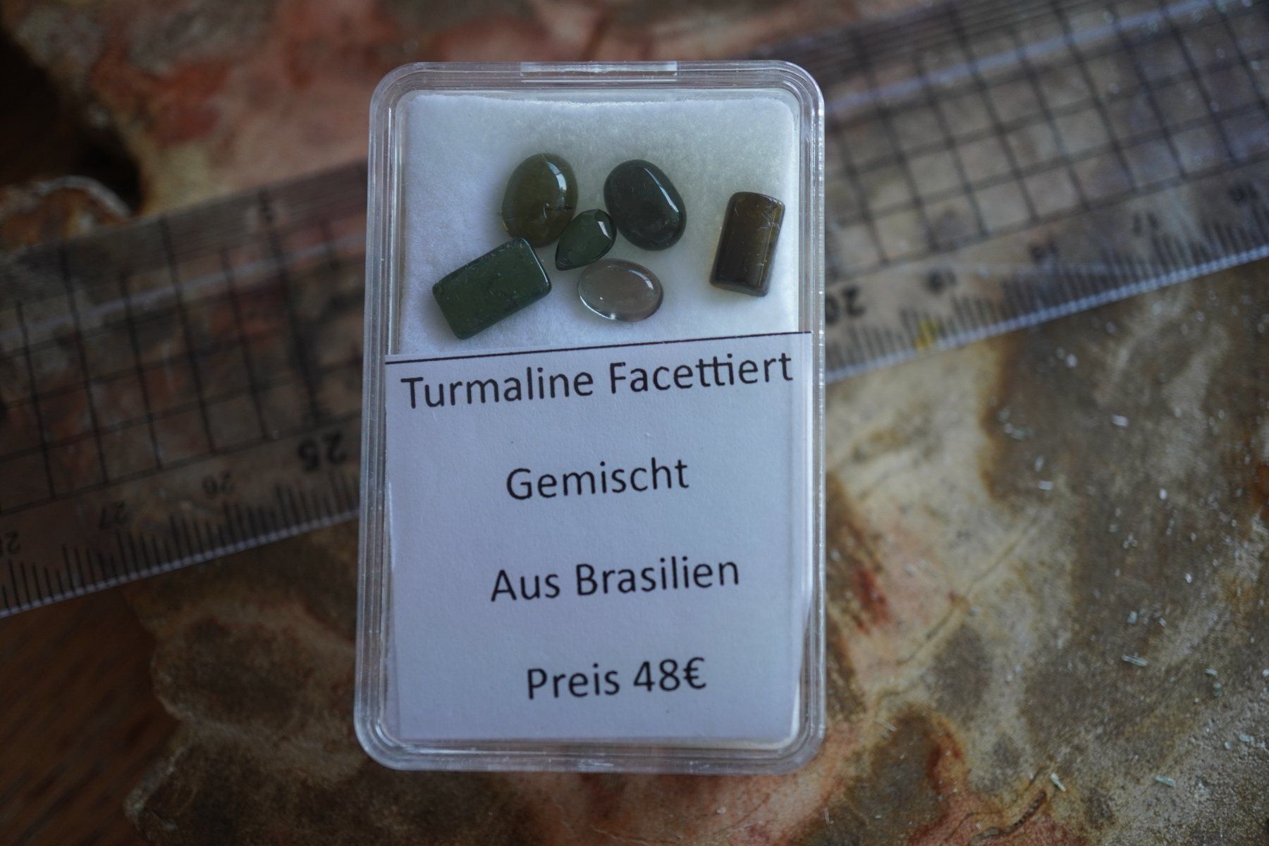 Pietre preziose: Turmalin  Lot Gemisch in BOX – Nuovo e nell'imballaggio originale da Eschenbach SG venduto da topstone 1