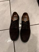 Eleganti scarpe Botticelli in camoscio nero, numero 44