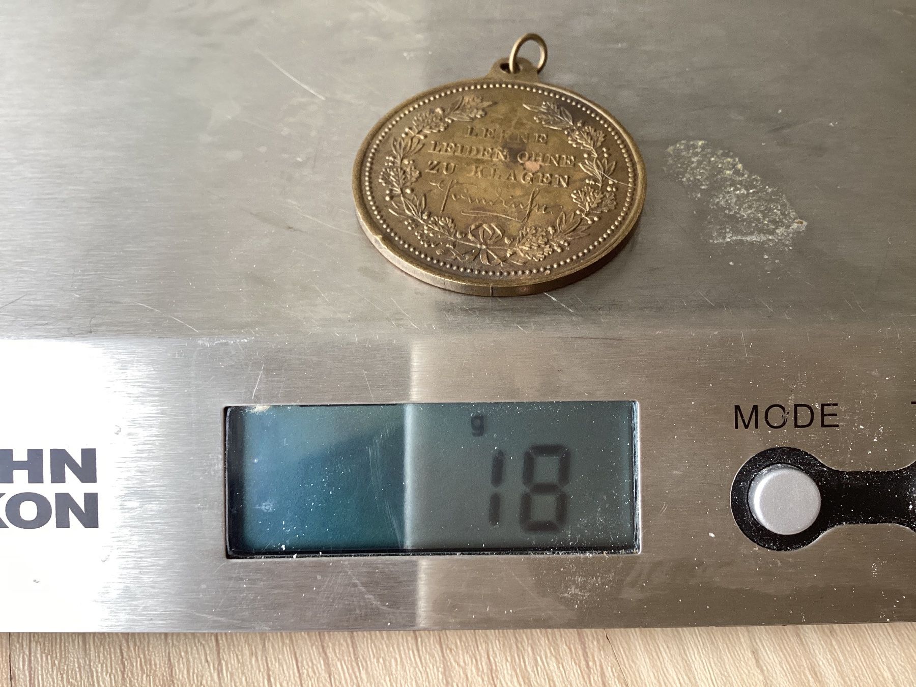 Medaillen: Medaille Deutscher Kaiser Friedrich der 3 – Gebraucht aus Flawil von Barschfreak 3