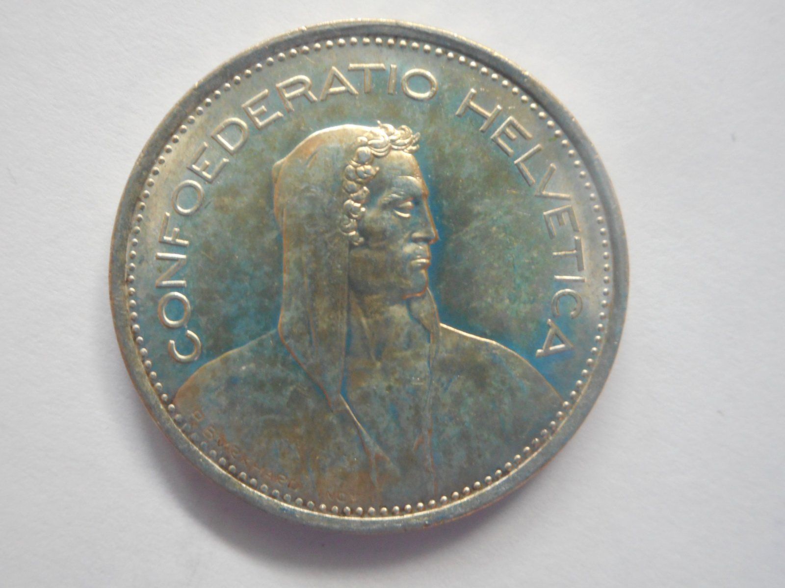 Tutti le monete: 5 Fr. 1969 silber  unz – Nuovo (secondo la descrizione) da Kriegstetten venduto da pizlad2010 1