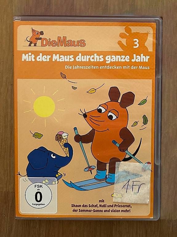 Tutti i DVDs: DVD Mit der Maus durch das ganze Jahr – Usato da Sursee venduto da LadyMonaco