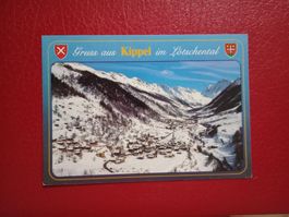Kippel Wallis Lötschental Flugaufnahme