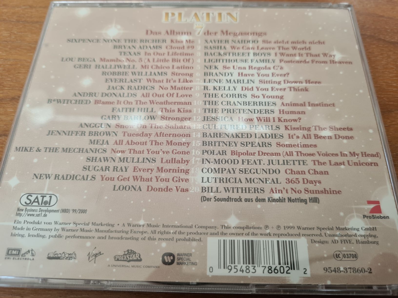 CD: PLATIN VOL.7 - CD – Usato da Bern venduto da ocraM82 1