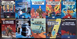 14 albums de Blake et Mortimer  très bon état (comme neufs)