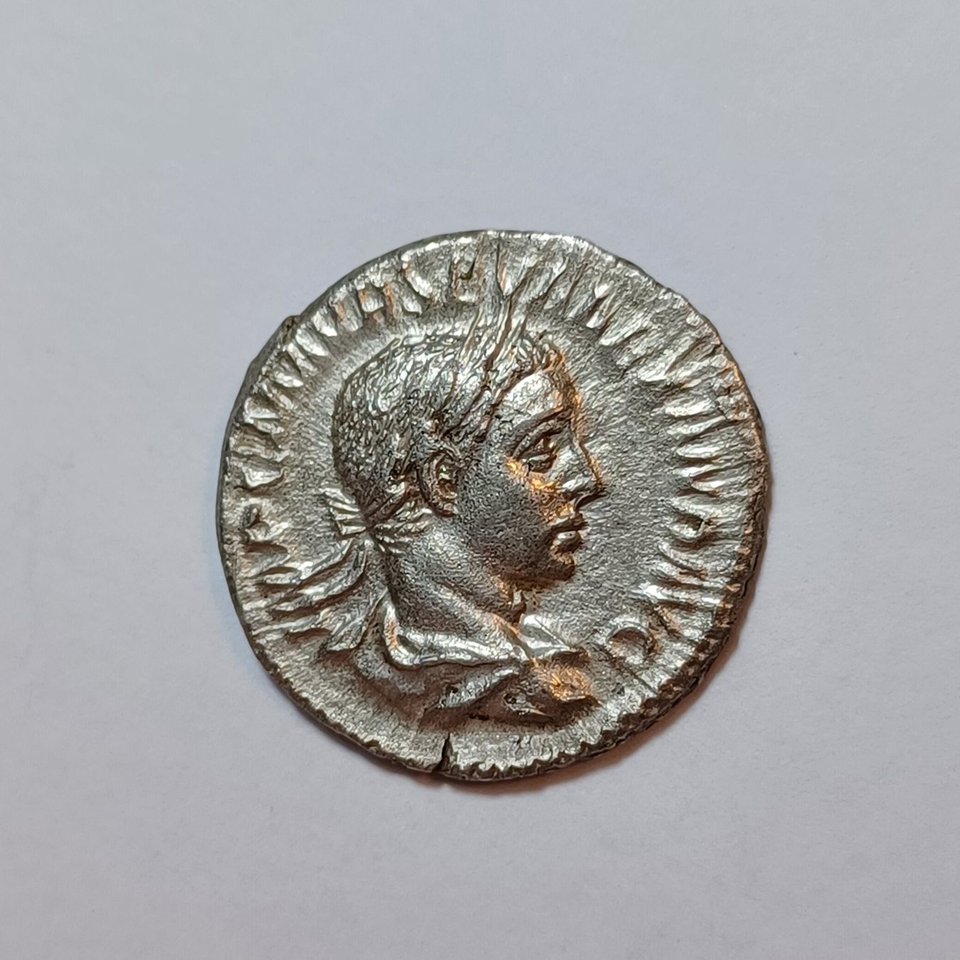 Alle Münzen: Denarius Severus Alexander (222-235) Römisches Reich – Gebraucht aus Pfäffikon ZH von Antike_Muenzen
