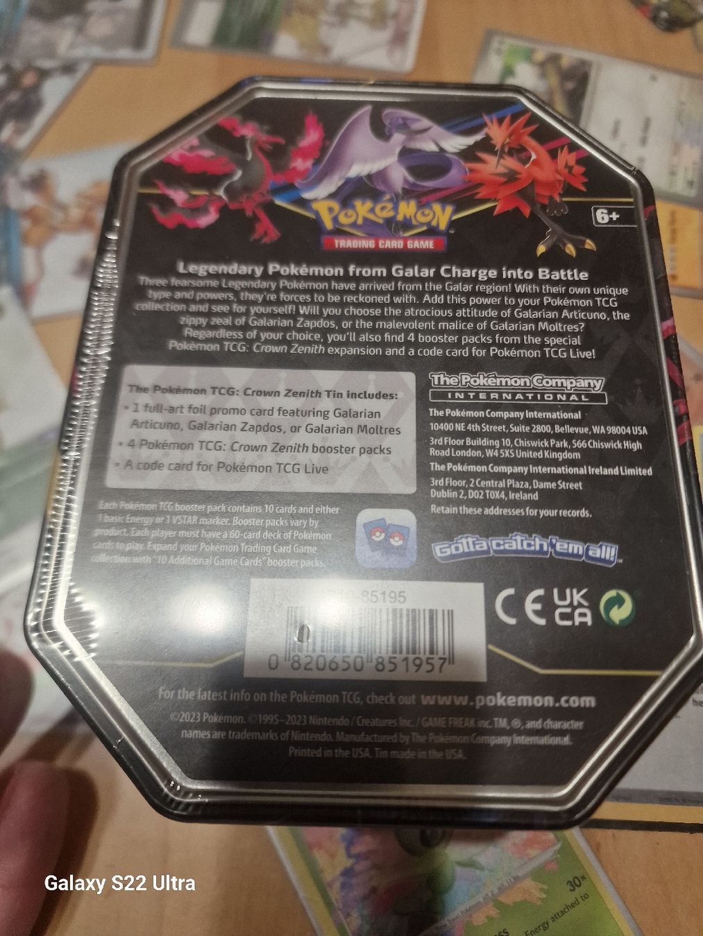 Pokémon Carte collezionabili: Pokémon Elector de Galar Zénith Suprême Ang scellé – Nuovo e nell'imballaggio originale da Bulle venduto da ned_msw7 1